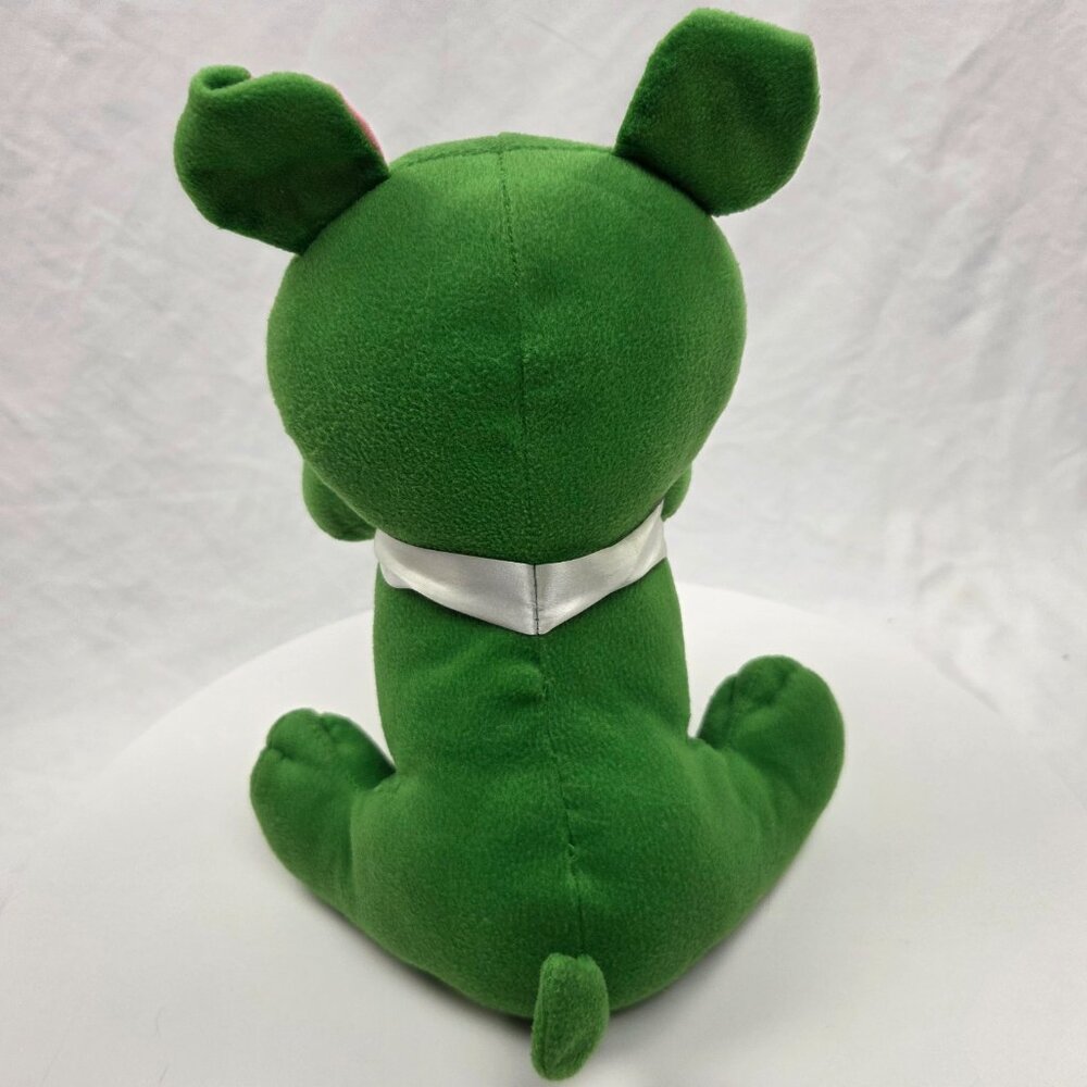 KYLE BUSCH #18 Nascar Racing GREEN BULLDOG 10" Plush Stuffed Animal Toy - Picture 3 of 6
